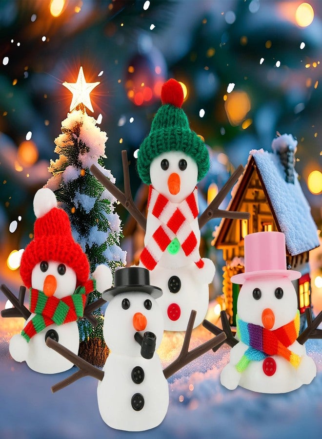 Bingcute Build a Snowman Kit, 10 Pack Air Dry Modeling Clay Art Craft Supplies Christmas Crafts for Kids Ages 4-8 8-12 Christmas Activities Party Favors Toddler Boys Girls Stocking Stuffers Gifts Xmas Decor - Image 2